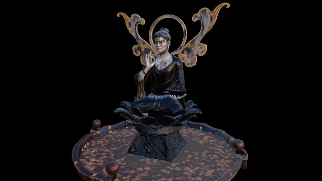 Buda flotante